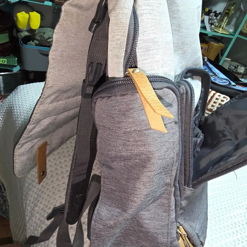 EDDIE BAUER FIRST ADVENTURE CASCADE BACKBAG  DIAPER BAG